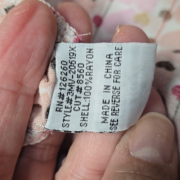 {Velvet 💗 Heart} Pink and Orange Heart Print Button Down Shirt - Size 1X - Picture 12 of 12